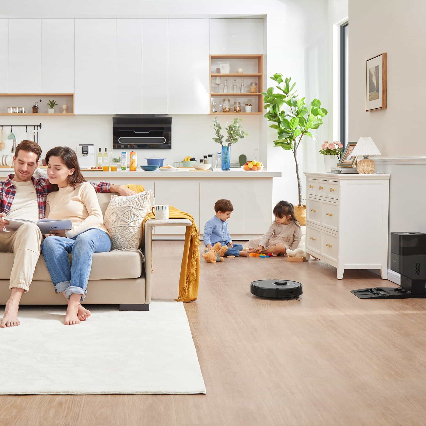 Roborock Robotic Vacuum and Mop Cleaner  -Custom Routine