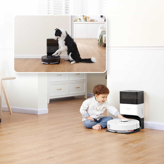 Roborock Robotic Vacuum and Mop Cleaner  - Kids and Per Safe