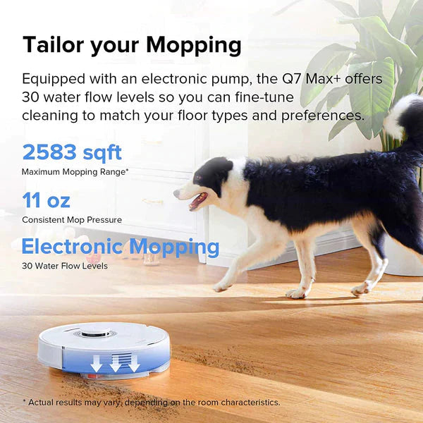 Q7 Max+ Robot Vacuum and Mop Cleaner 