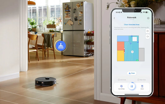 Roborock Qrevo Master Robotic Vacuum and mop image 5 at Roborock Online