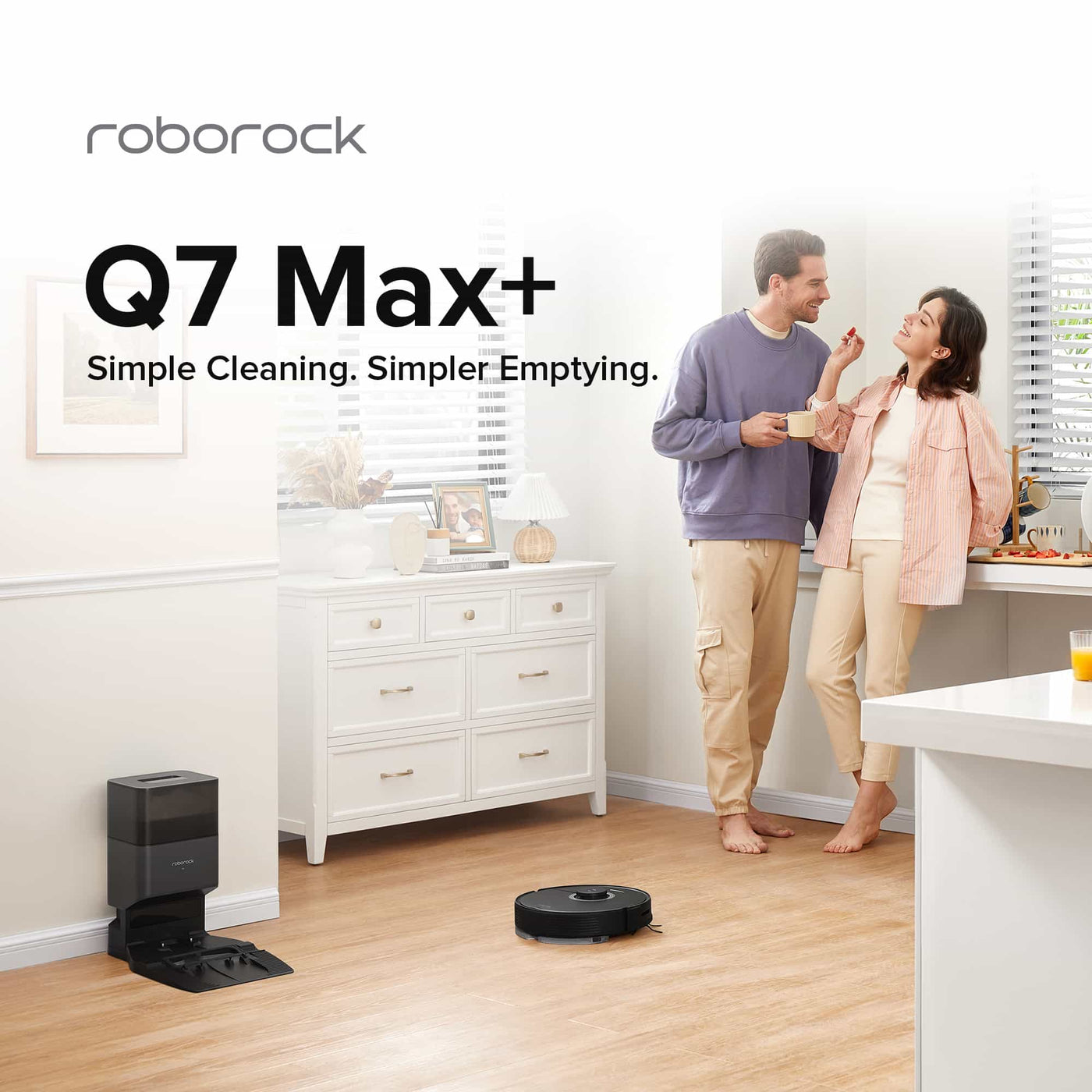 Roborock Robotic Vacuum and Mop Cleaner  - Q7 Max+