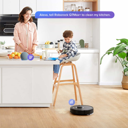 Roborock Robotic Vacuum and Mop Cleaner  -  Speak Command